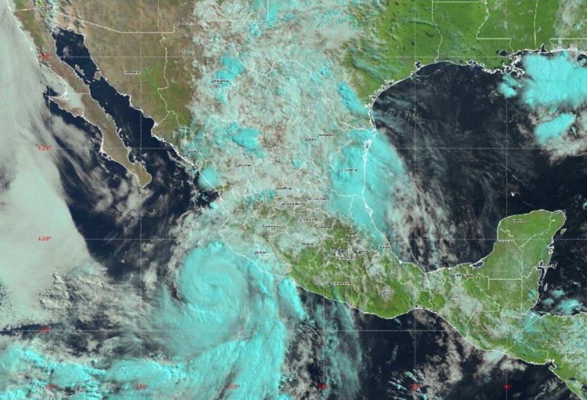 Huracán Flossie en México