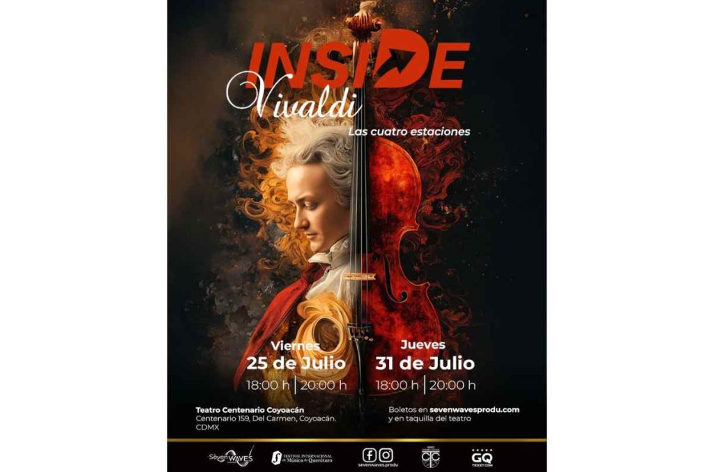 INSIDE Vivaldi: concierto inmersivo de Las Cuatro Estaciones