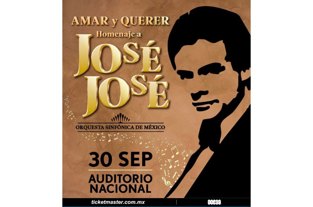 José José Auditorio Nacional concierto sinfónico Orquesta Sinfónica de México