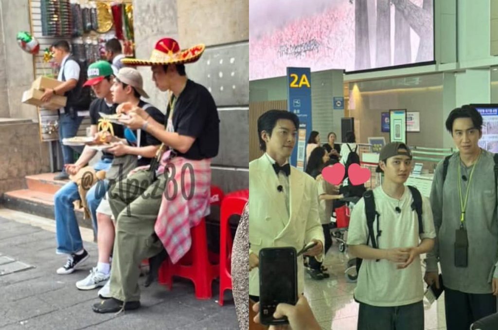 Kim Woo Bin, Do Kyung Soo y Lee Kwang Soo visita Centro Histórico de CDMX