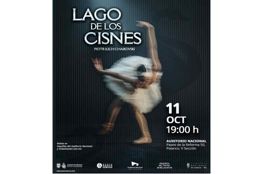 Lago de los cisnes regresa al Auditorio Nacional con la Compañía Nacional de Danza