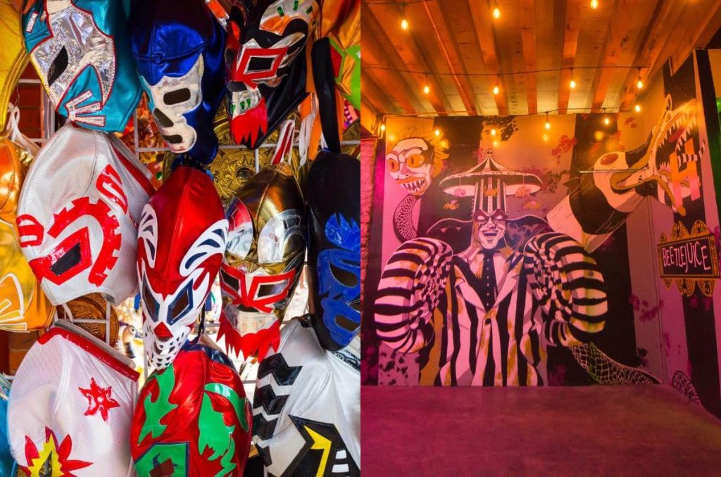 Lucha Libre evento gratis con luchadores en la Extraña Pizza del Centro Histórico CDMX