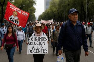 CNTE organiza nueva megamarcha en CDMX: toma precauciones