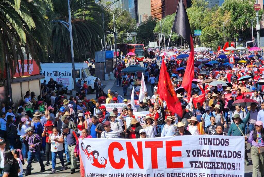 CNTE organiza nueva megamarcha en CDMX: toma precauciones 0