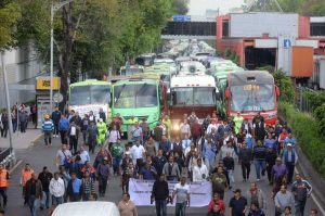 ¡Ten cuidado! Habrá nueva marcha de transportistas en la CDMX