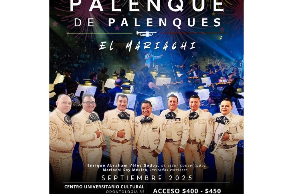 Mariachi concierto sinfónico "Palenque de Palenques" Día de la Independencia CDMX