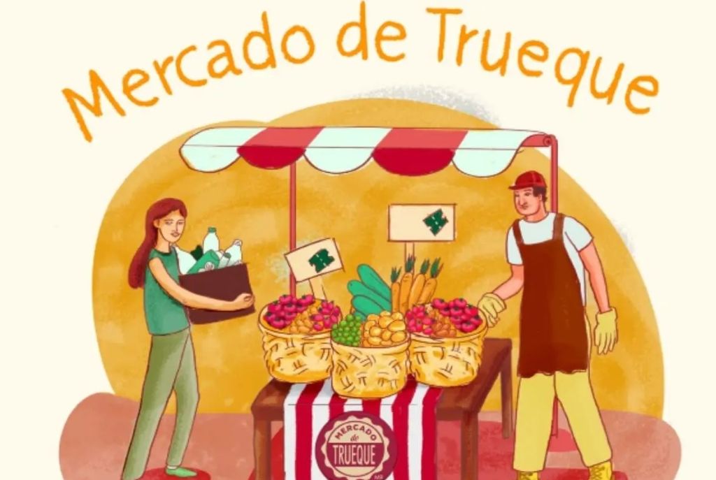 El Mercado de Trueque se realiza en varios puntos diferentes de la CDMX