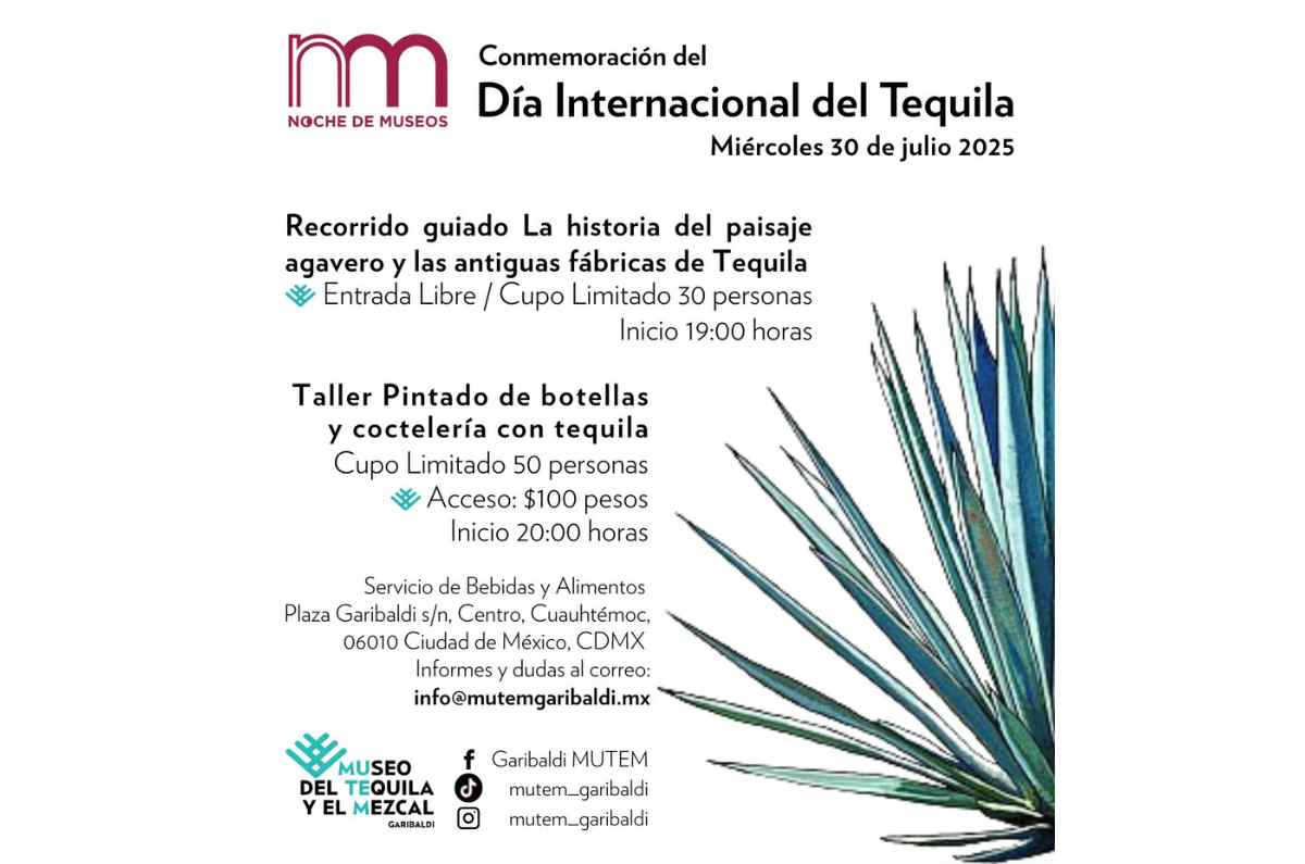 Decora tu botella por el día del Tequila, en el Museo del Tequila y el Mezcal