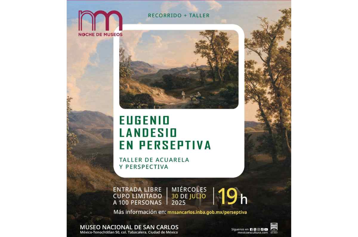 Taller de acuarela, Museo Nacional de San Carlos
