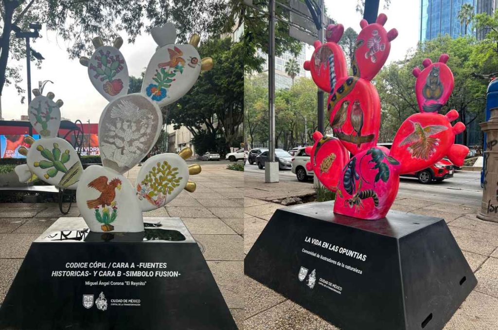 Reforma se llena de color con la exposición comunitaria “Nopalera en el Corazón”