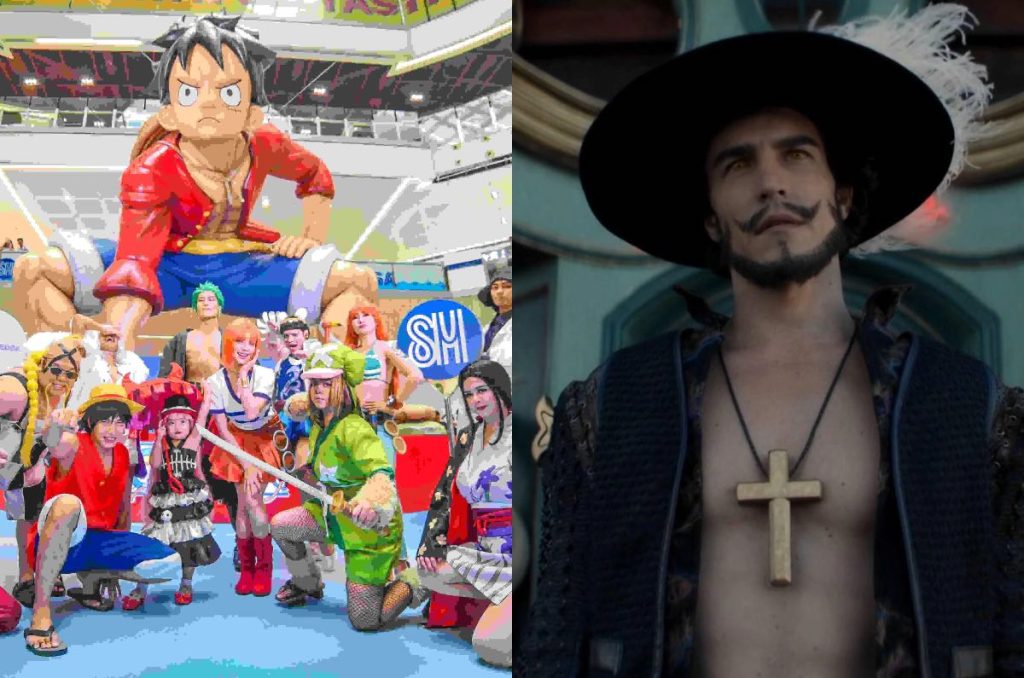 One piece Fan Event CDMX 2025 en Tlatelolco con Steven John Ward, actor de Dracula Mihawk