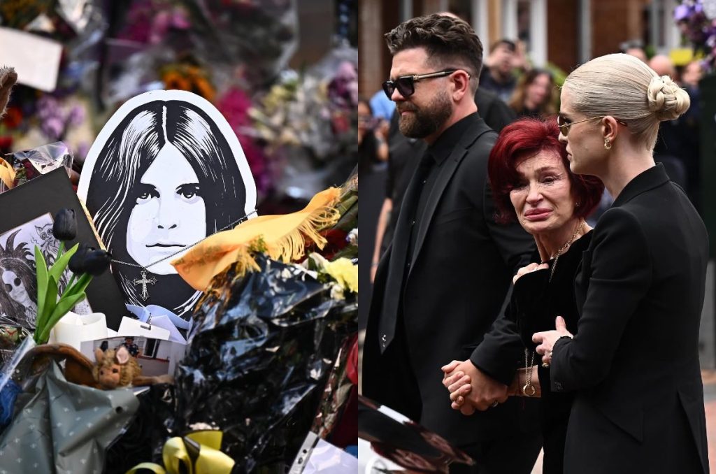 Ozzy Osbourne muerte funeral en Birmingham, Inglaterra con la familia