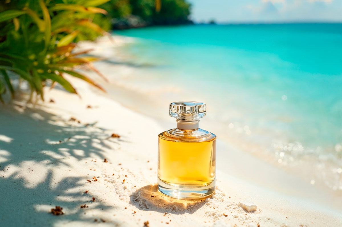 ¿Cuáles son los perfumes más recomendables para ir a la playa?