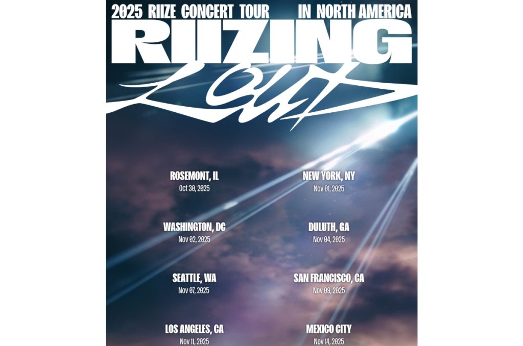 RIIZE México concierto gira 205 Velódromo Olímpico CDMX