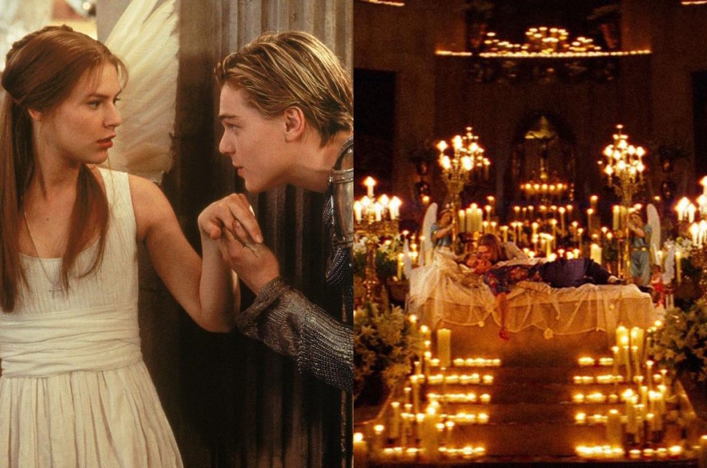 Romeo & Julieta 1996 proyección película iglesia y parroquia donde se grabó en CDMX
