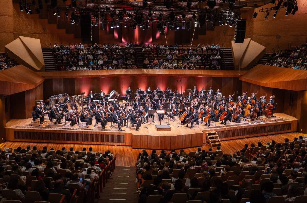 Sinfónica de Minería conciertos sinfónicos en Sala Nezahualcóyotl UNAM CU