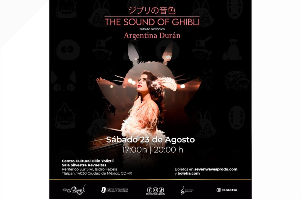 Studio Ghibli concierto sinfónico The Sound of Ghibli CDMX