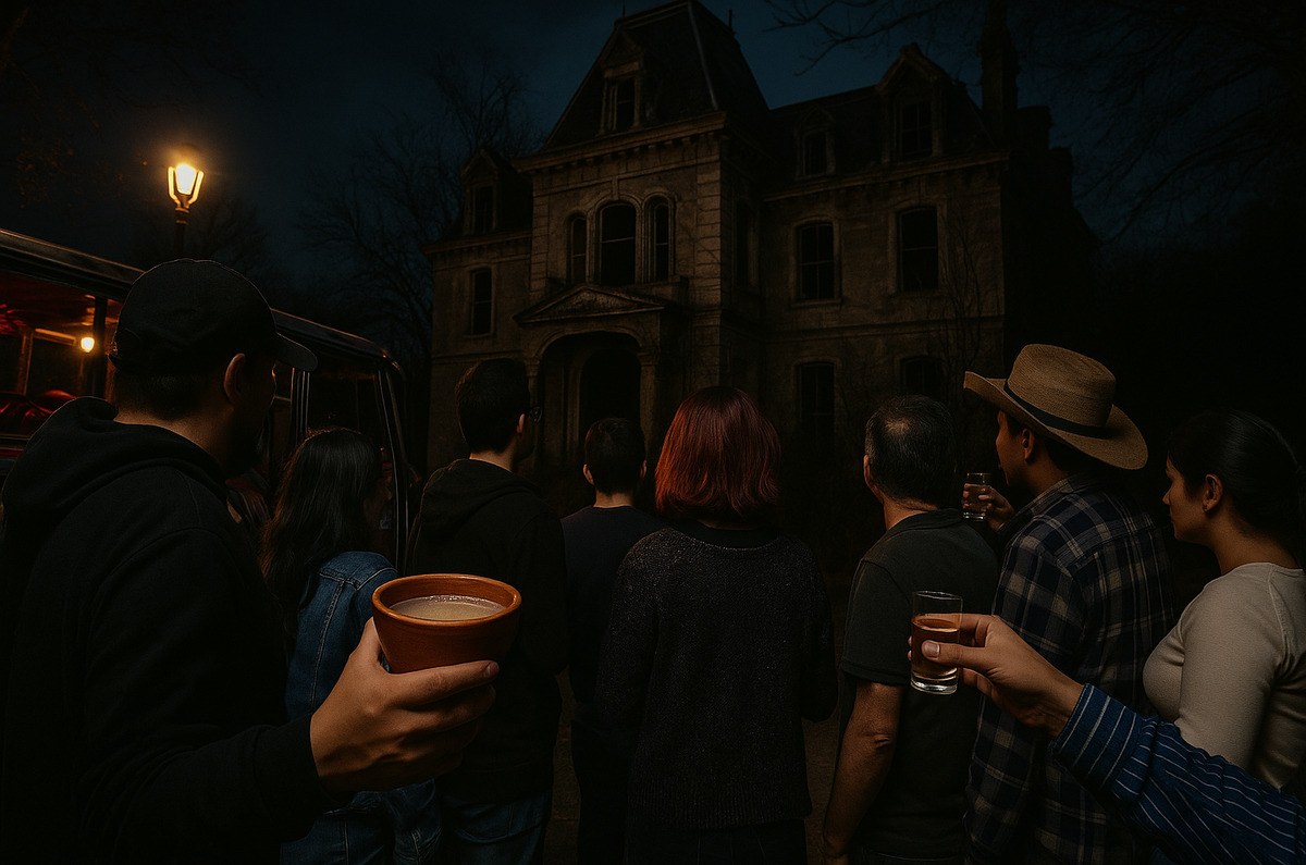 Noches de terror en CDMX: Así es el tour de casas embrujadas ¡con mezcal incluido!