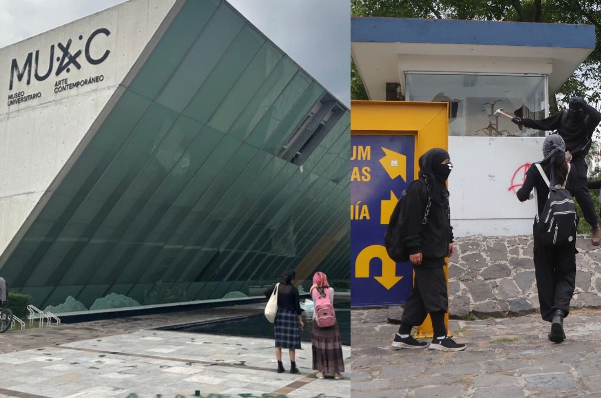 UNAM condena y denunciará daños por marcha anti gentrificación