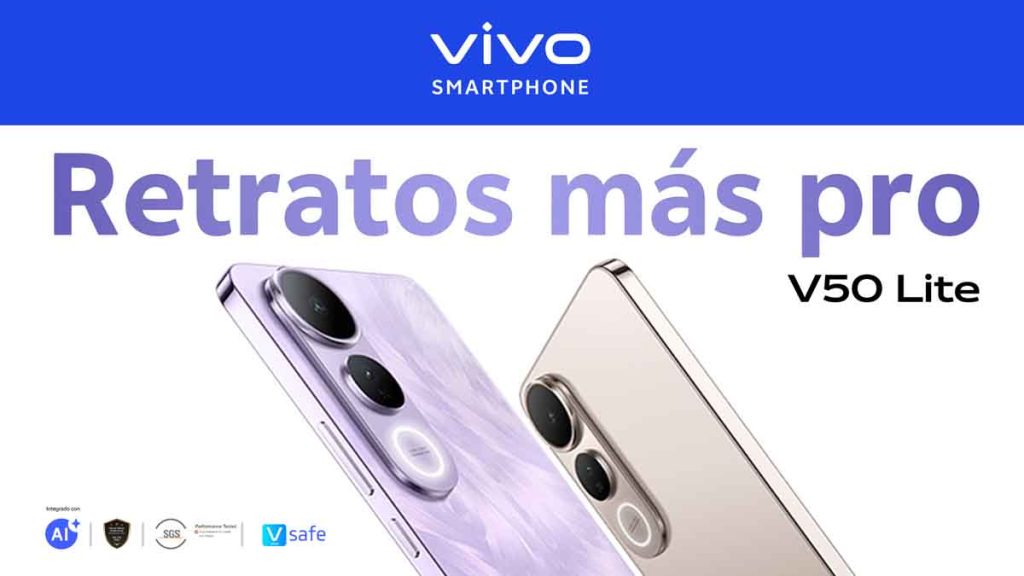 Vivo Smartphone presenta el vivo V50 Lite, un aliado resistente con gran batería y cámara, ideal para dueños de mascotas traviesas.