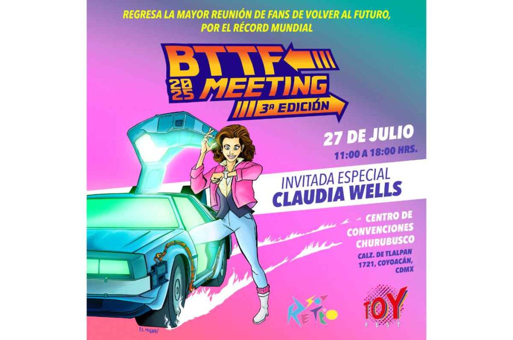 ¿Amas Volver al Futuro? Únete al encuentro masivo en CDMX y rompe un récord
