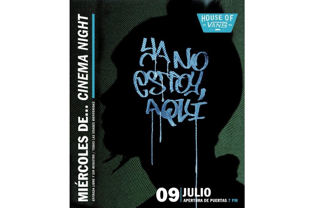 Ya No Estoy Aquí proyección gratis en House of Vans CDMX
