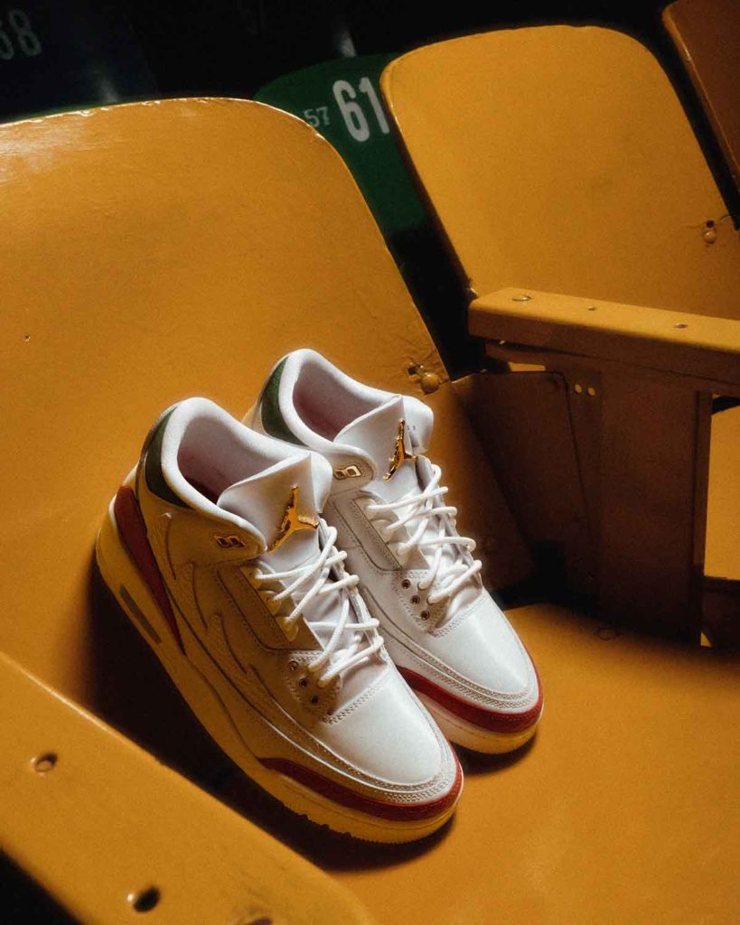Jordan presenta "El Vuelo", una colección de calzado inspirada en la lucha libre mexicana: Air Jordan 3 Retro y Jordan Spizike Low.