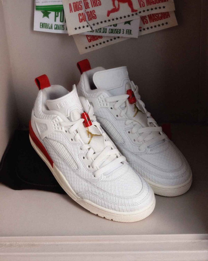 Jordan presenta "El Vuelo", una colección de calzado inspirada en la lucha libre mexicana: Air Jordan 3 Retro y Jordan Spizike Low.