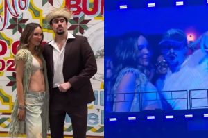 Bad Bunny invita a Belinda a concierto ¡Bailan y le dedica canción!