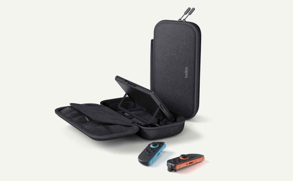 Belkin presenta su Kit Batería Portátil 20K. Estuche con batería integrada para que tu Nintendo Switch 2 tenga energía sin importar el lugar