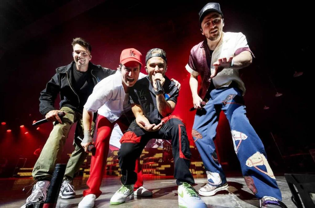 Big Time Rush toma cercana en concierto