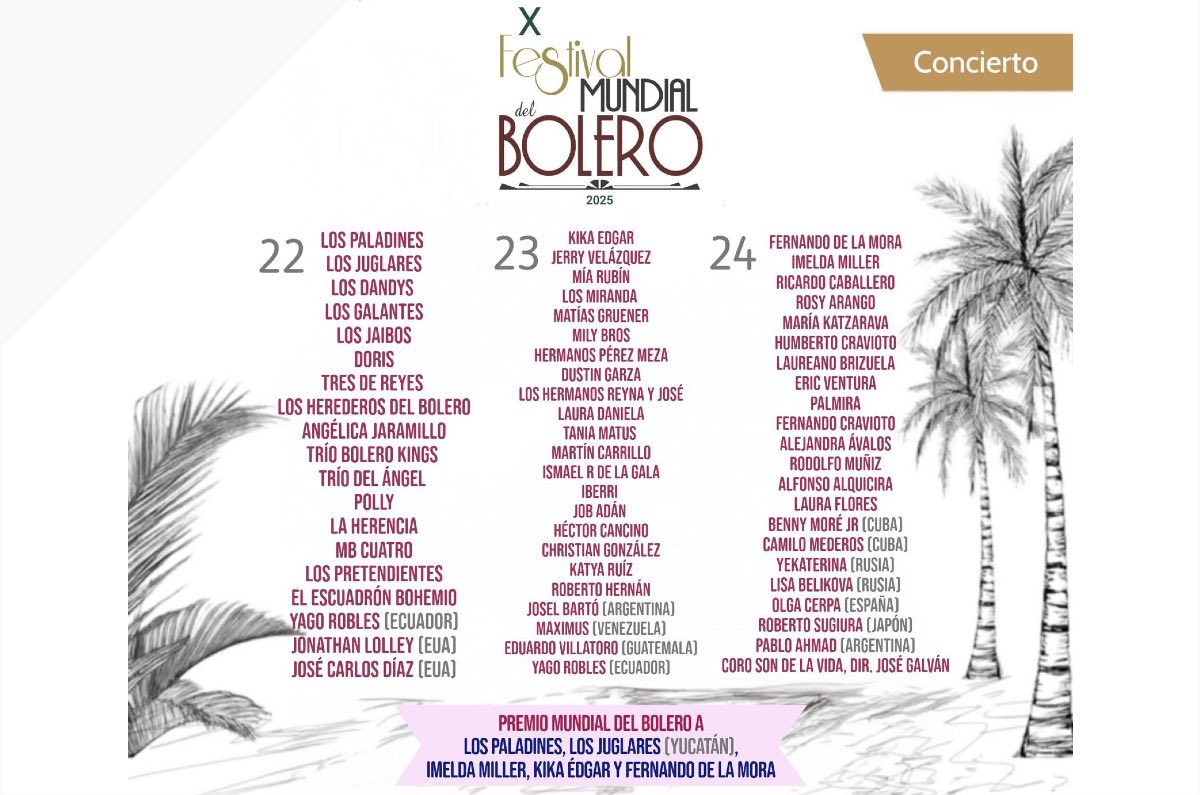 bolero-festival-mundial-cdmx-2025-conciertos-en-centro-historico-teatro-de-la-ciudad
