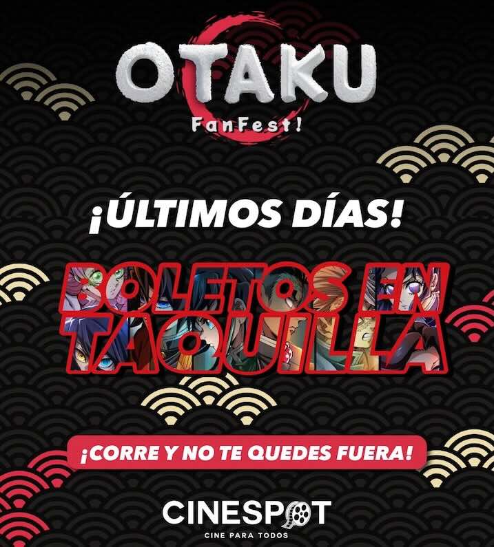 Boletos en Taquilla del Otaku Fan Fest