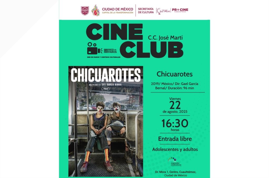 Chicuarotes película "Ojitos Mentirosos" proyección gratis Centro Histórico CDMX