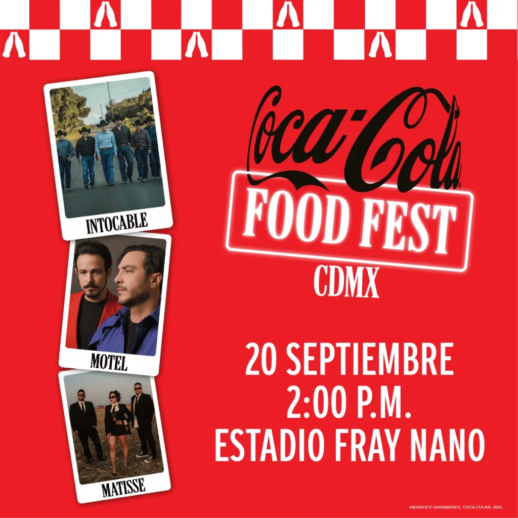 Coca-Cola Food Fest 2025: un festival donde se combinan la gastronomía y la música 0