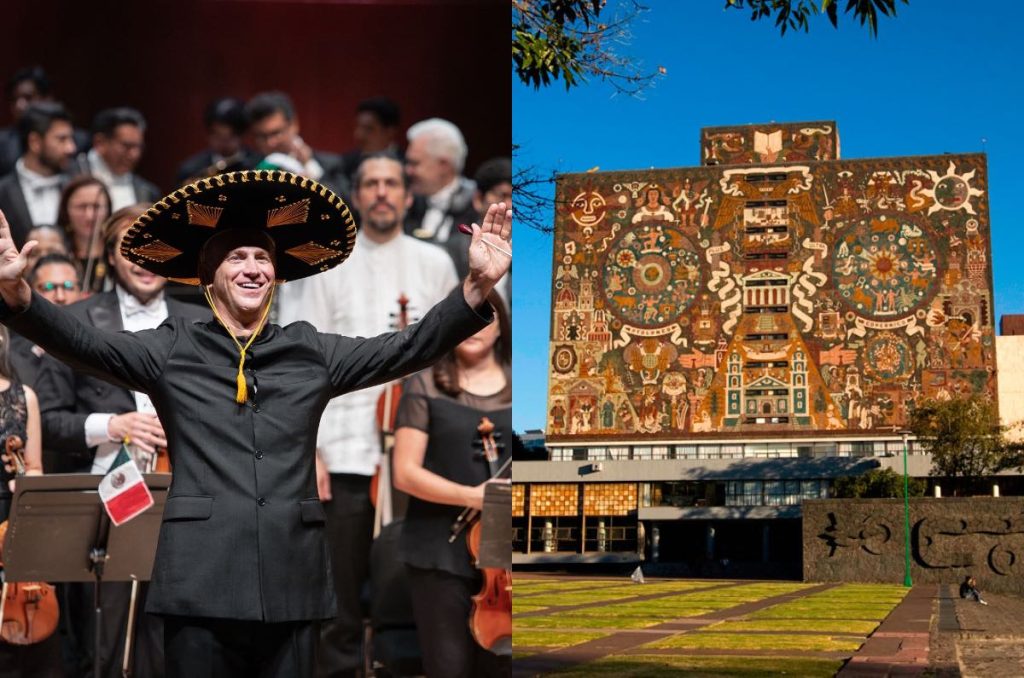 Concierto mexicano Sinfónica de Minería Sala Neza CU UNAM por fiestas patrias del Día de la Independencia CDMX 2025