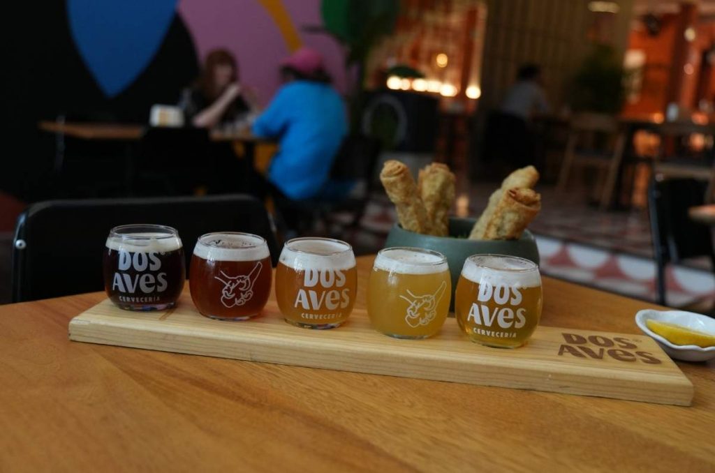 Dos Aves Tap Room en la Roma