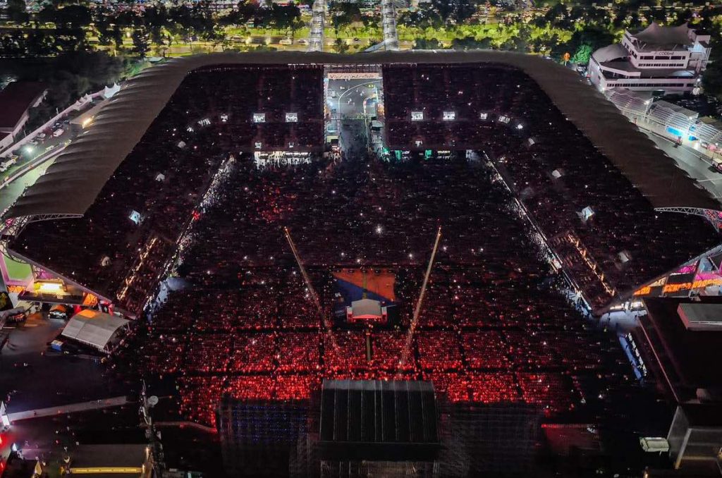 Estadio GNP Seguros concierto Anuel AA chinches video