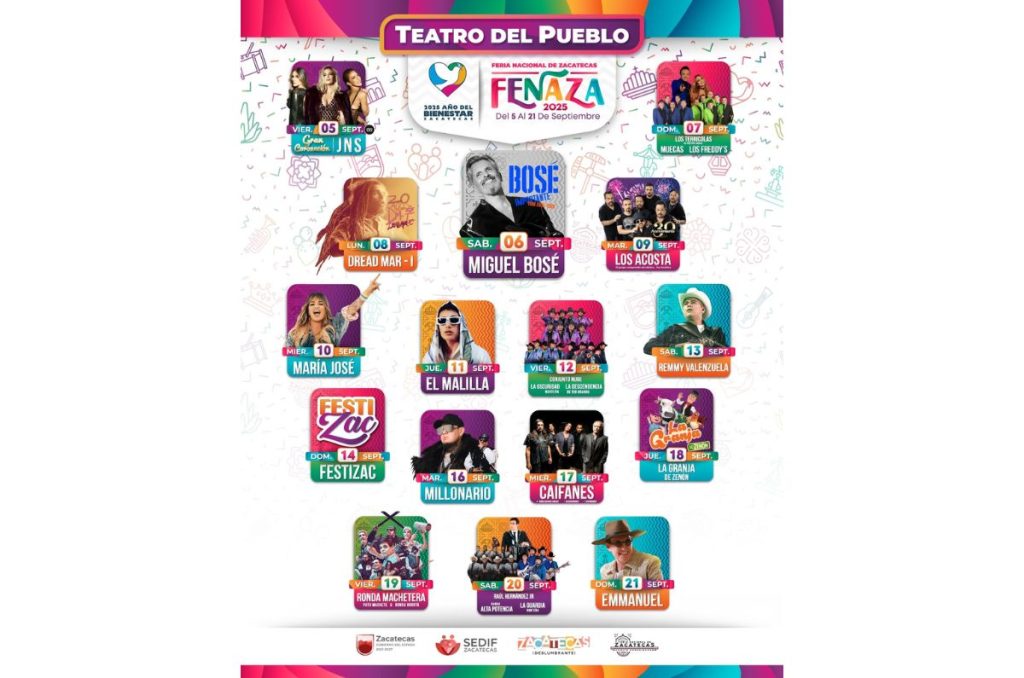 Lánzate a FENAZA 2025: La fiesta de los Zacatecanos 1