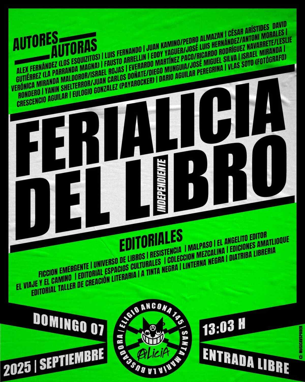 Feria del Libro Independiente, FeriAlicia en CDMX