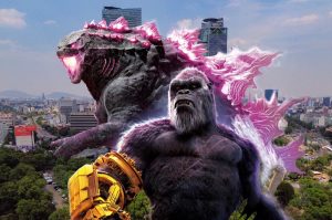 ¿Godzilla y King Kong luchan en Reforma CDMX? Esto se sabe