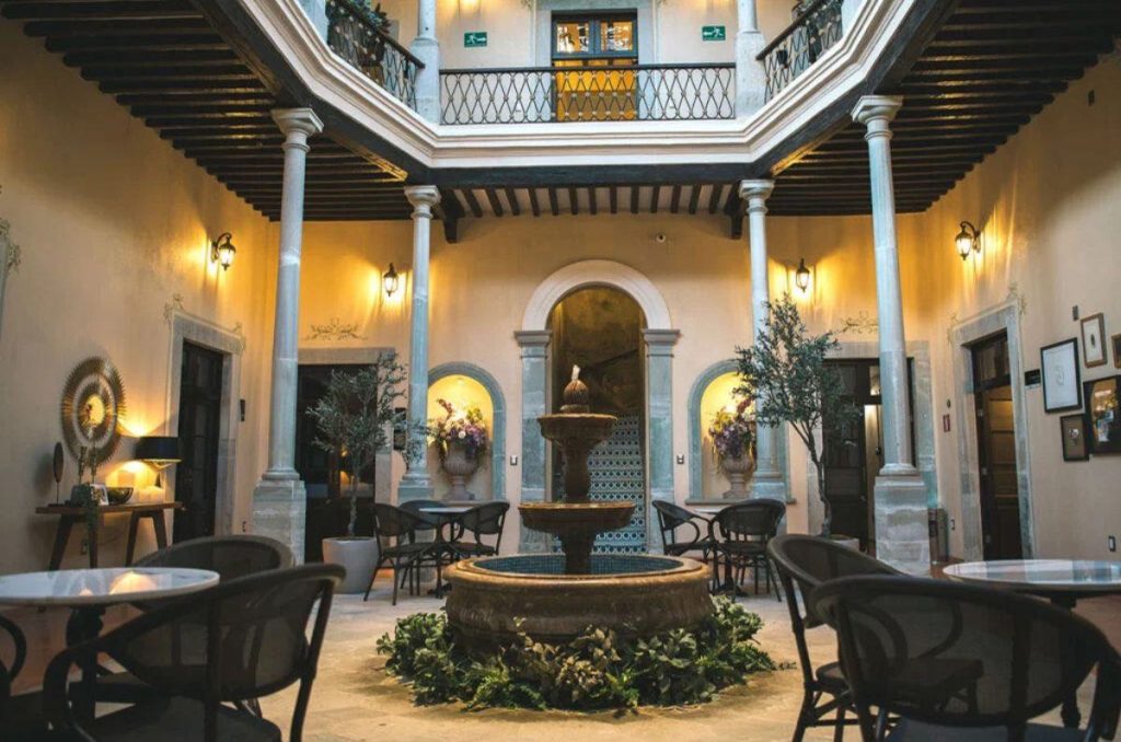 Fachada del Hotel Boutique Corazón Mexicano