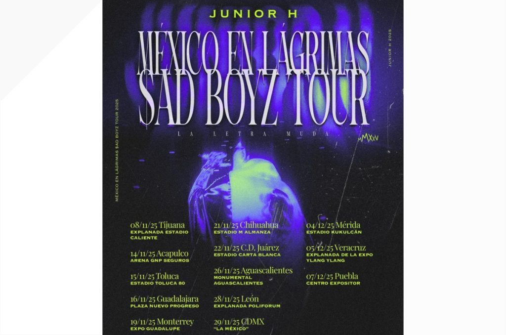 Junior H CDMX 2025 concierto Plaza de Toros La México boletos y precios
