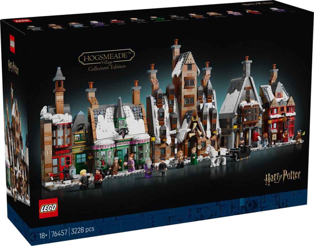 LEGO Harry Potter presenta una mágica edición de coleccionistas de la Aldea de Hogsmeade. Un set detallado para revivir momentos de la saga