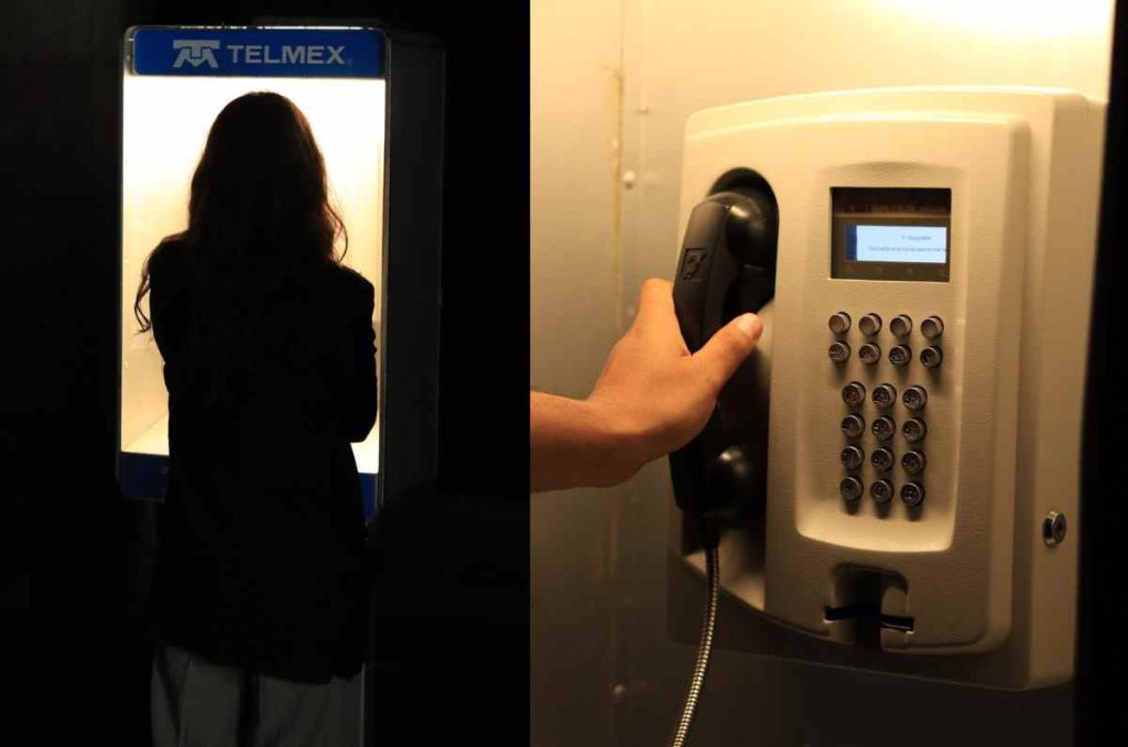 Instalación sonora Leviatán revive antiguas cabinas telefónicas en el Colegio de San Ildefonso