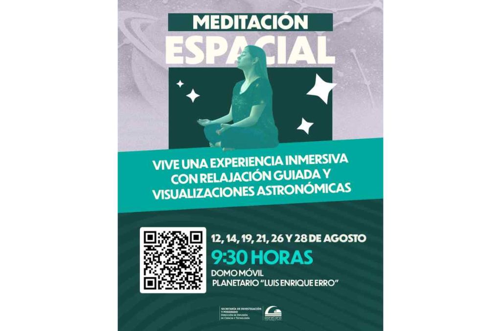 Vive la Meditación Espacial en el Domo Móvil del Planetario