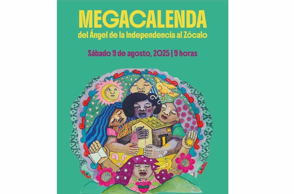 Fiesta de pueblos indígenas: Megacalenda del Ángel al Zócalo