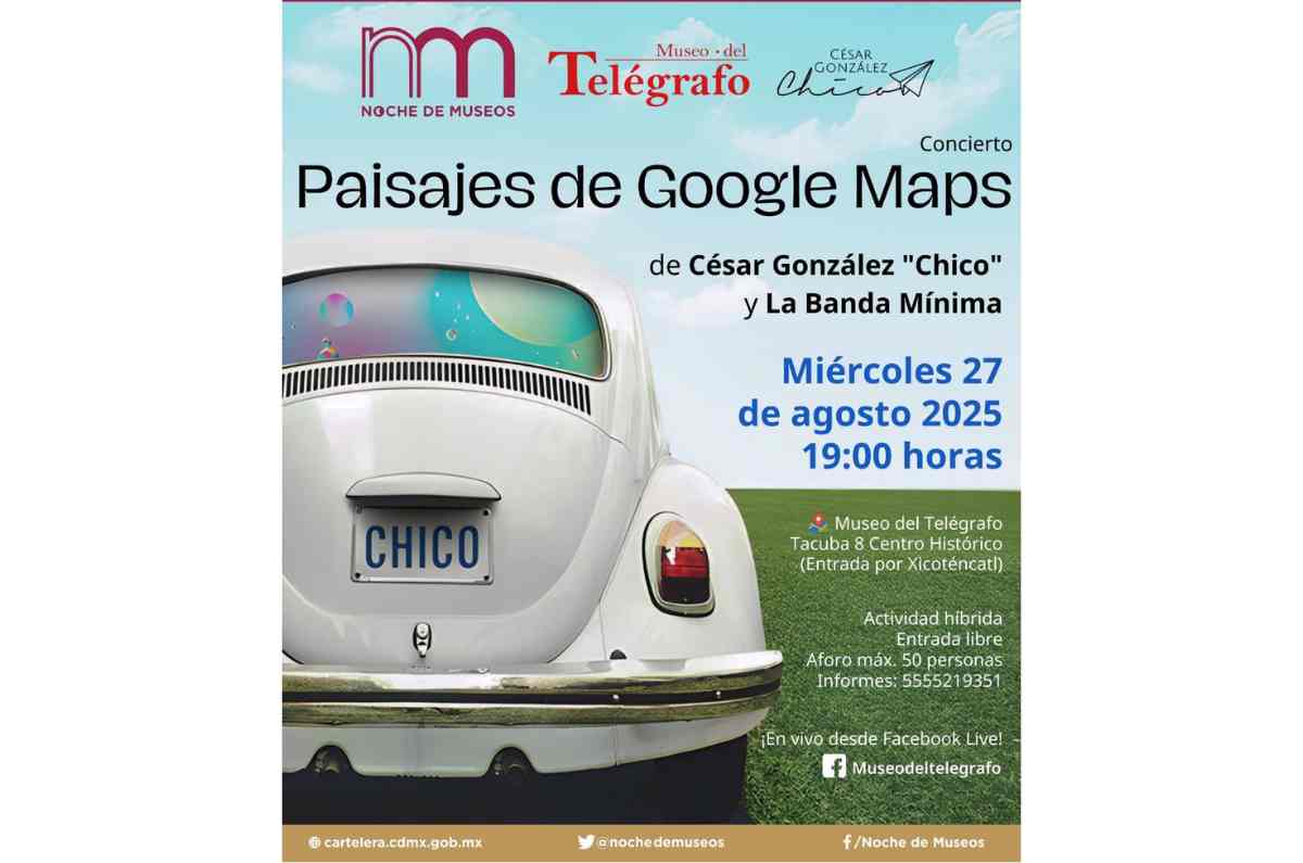Paisajes de Google Maps en Museo del Telégrafo
