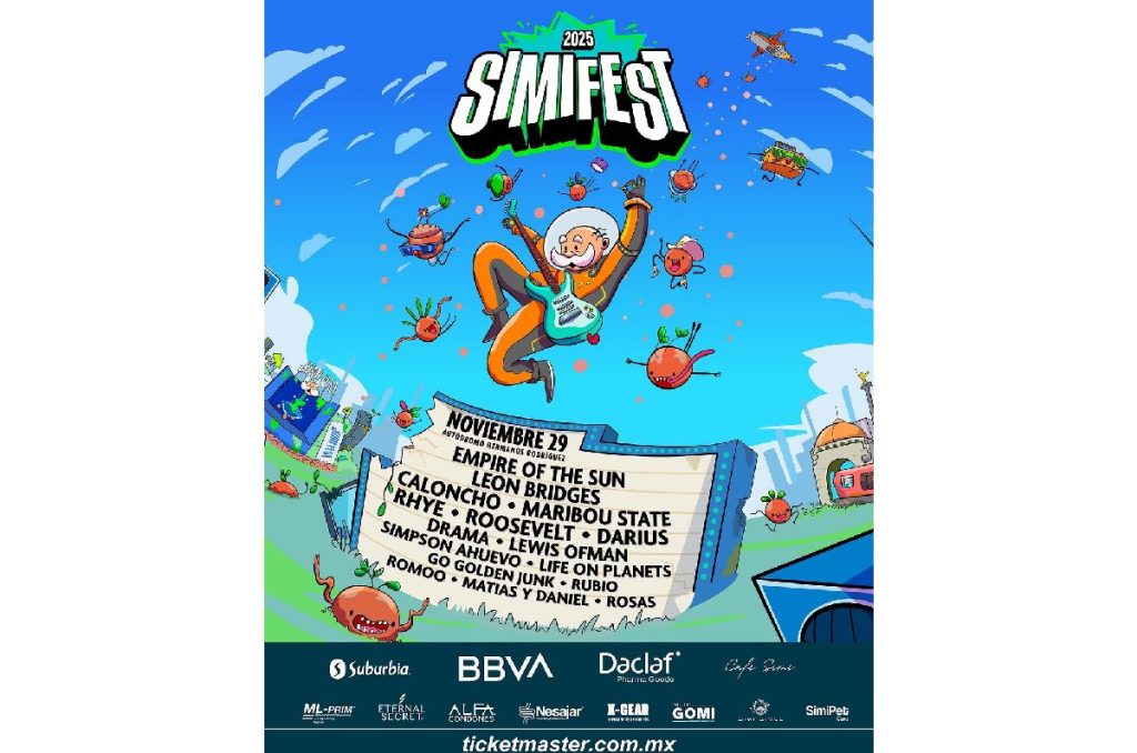 Simi Fest 2025 festival CDMX lineup boletos y precios Ticketmaster