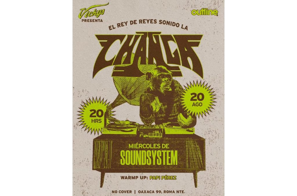 Sonido La Changa concierto en vivo gratis en la colonia Roma CDMX